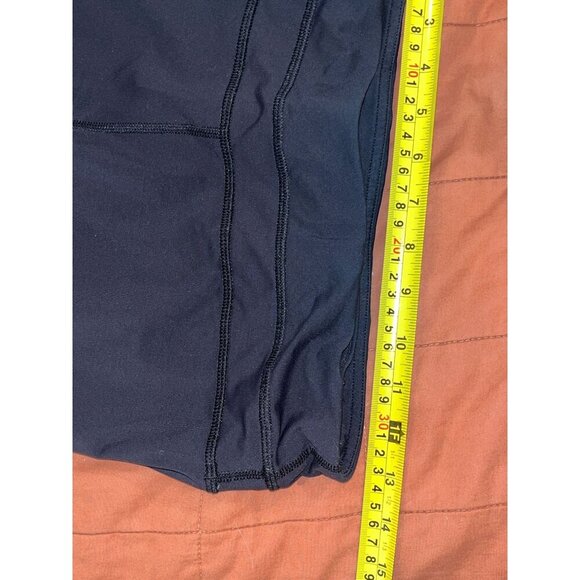 Lululemon Black Athletic Capri Crop Leggings Size 8 Womens - Picture 4 of 7